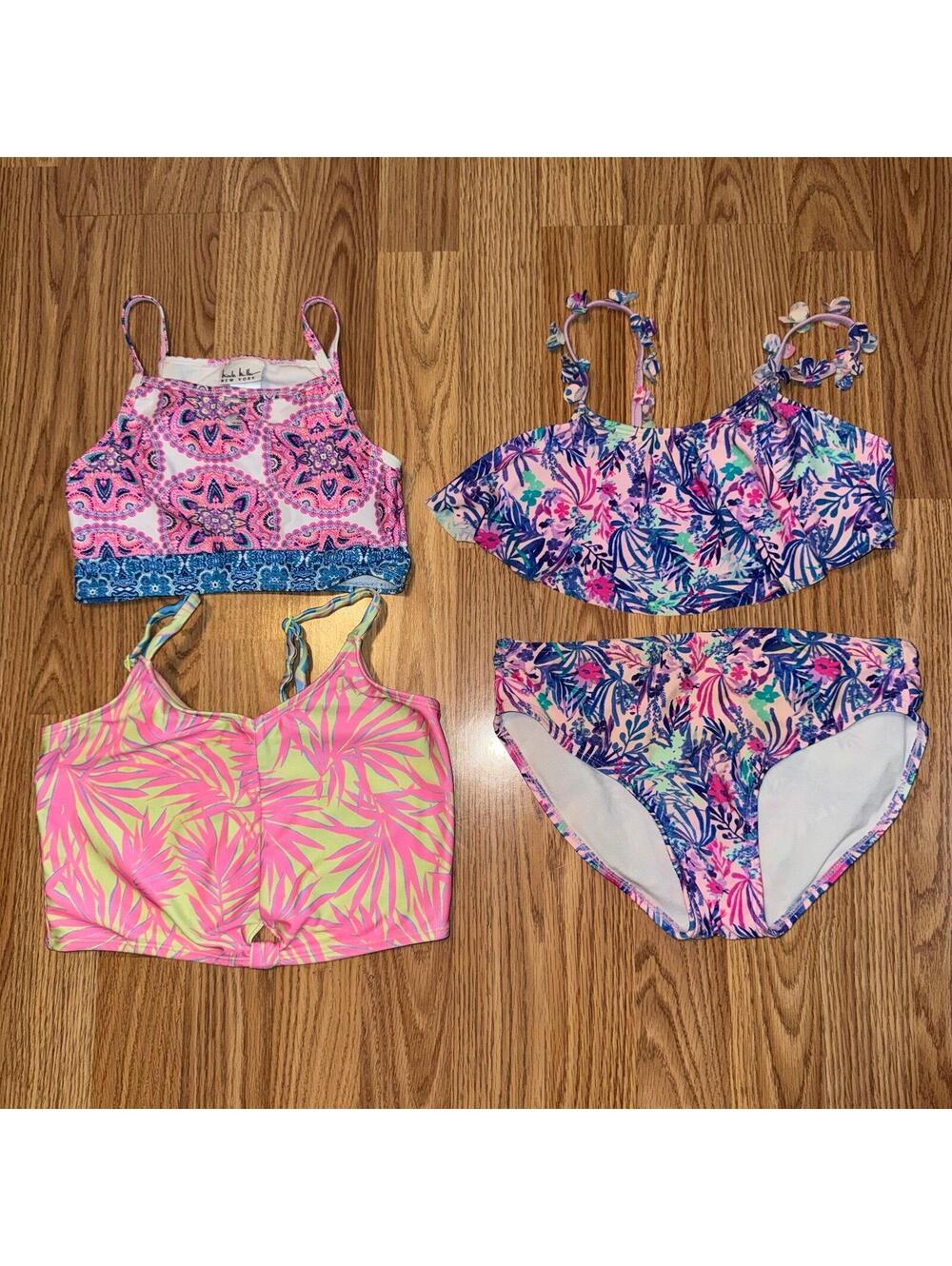 Girls size 10 10/12 bathing suits